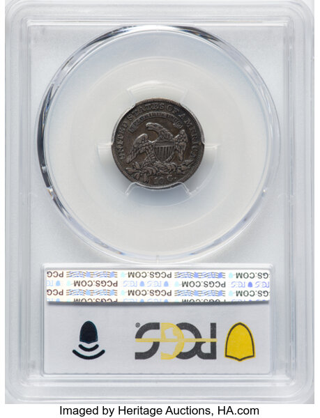 image for: 1837 10C JR-3, R.2, VF30 PCGS. PCGS Population: 3 in 30, 7 finer (10/25). CDN: $130 Whsle. Bid for NGC/PCGS VF30. Mintage 3...