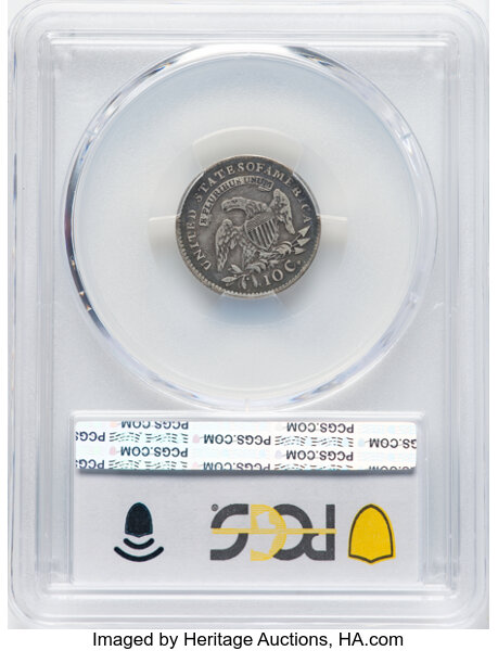 image for: 1820 10C STATESOFAMERICA, JR-1, FS-901, R.3, VF20 PCGS. PCGS Population: 2 in 20, 9 finer (10/25). CDN: $450 Whsle. Bid for...