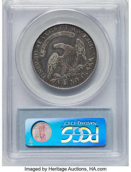 image for: 1830 50C Small 0, O-117, R.2, VF35 PCGS. PCGS Population: 2 in 35, 33 finer (10/25). CDN: $130 Whsle. Bid for NGC/PCGS VF35...