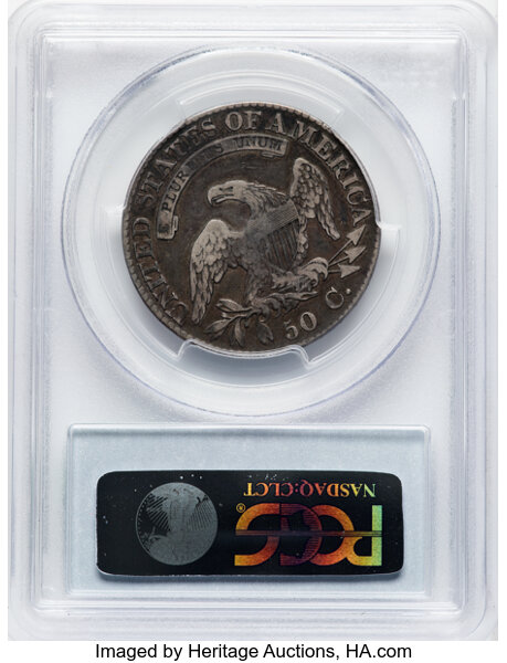 image for: 1824/1 50C O-101a, R.1, VF25 PCGS. CAC. PCGS Population: 5 in 25, 34 finer. CAC: 3 in 25, 3 finer (10/25). CDN: $175 Whsle....