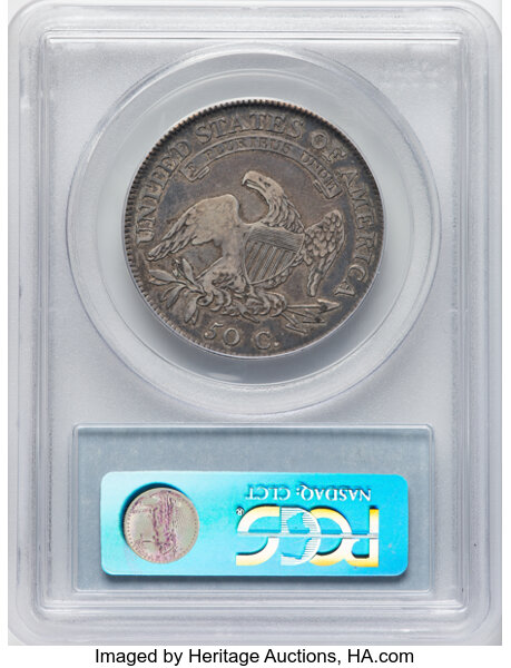 image for: 1809 50C Normal Edge, O-112, Low R.5, VF30 PCGS. PCGS Population: 4 in 30, 12 finer (10/25). CDN: $348 Whsle. Bid for NGC/P...