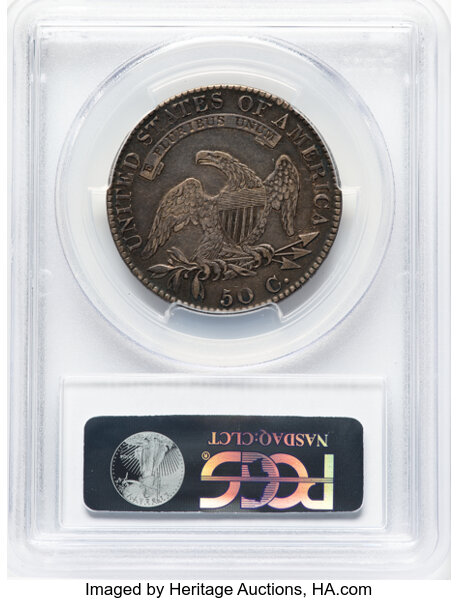 image for: 1821 50C O-103, R.1, XF40 PCGS. PCGS Population: 2 in 40, 20 finer (10/25). CDN: $310 Whsle. Bid for NGC/PCGS XF40. Mintage...