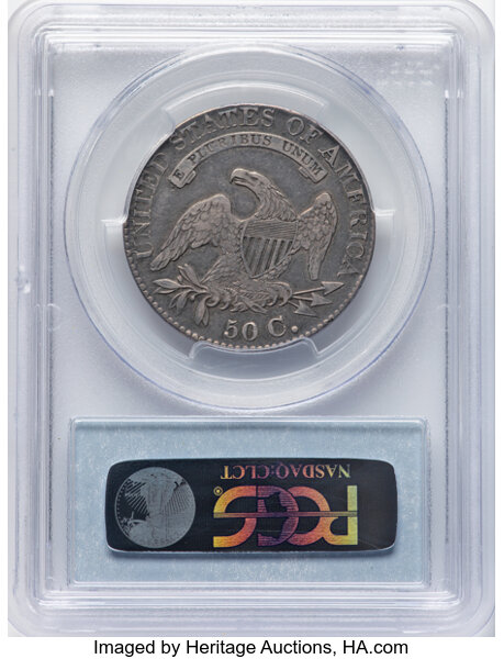 image for: 1826 50C O-111, R.2, XF40 PCGS. O-111a was delisted by BHNC in 2020 as "not known to exist." BHNC recognizes only one die s...