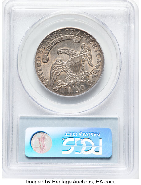 image for: 1831 50C O-115, R.4, MS62 PCGS. PCGS Population: 2 in 62, 2 finer (10/25). CDN: $1,200 Whsle. Bid for NGC/PCGS MS62. Mintag...