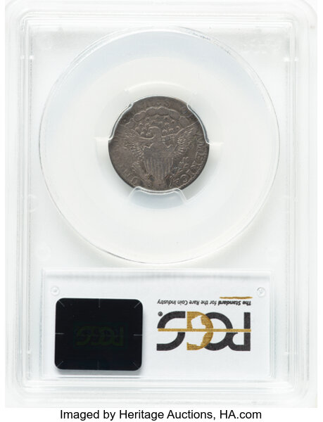 image for: 1798/97 10C 16 Stars Reverse, JR-1, R.3, VG8 PCGS. CDN: $1,400 Whsle. Bid for NGC/PCGS VG8 . Mintage 27,550....