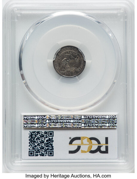 image for: 1835 H10C Small Date, Small 5C, V-1, LM-11, R.4, AU53 PCGS. CDN: $258.50 Whsle. Bid for NGC/PCGS AU53....