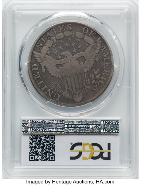 image for: 1802/1 $1 Wide Date, B-2, BB-233, R.4, VG10 PCGS. CDN: $1,540 Whsle. Bid for NGC/PCGS VG10....
