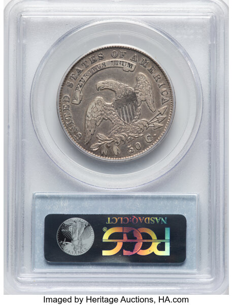 image for: 1835 50C O-101, R.1, VF35 PCGS. CAC. CDN: $130 Whsle. Bid for NGC/PCGS VF35. Mintage 5,352,006....