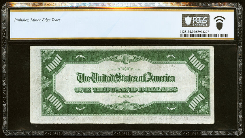 image for: Fr. 2211-L $1,000 1934 Mule Federal Reserve Note. PCGS Banknote Very Fine 30....