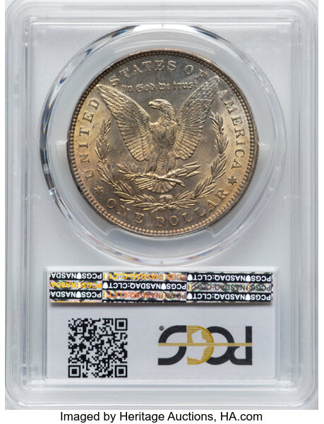 1858 P1c Copper-Nickel, 5 Leaves, J-208 PR64 thumbnail 2