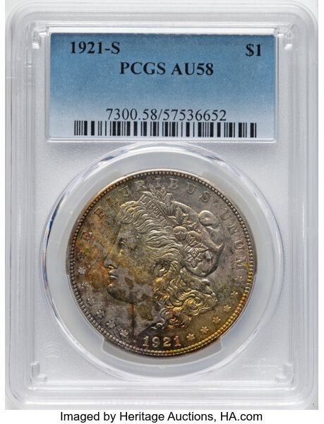 1836 P2c Billon, J-52 PR64 CAC thumbnail 9