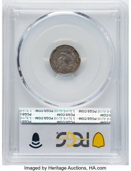 image for: 1835 H10C Large Date, Large 5C, V-3, LM-3, R.1, AU50 PCGS. CDN: $220 Whsle. Bid for NGC/PCGS AU50. Mintage 2,760,000....