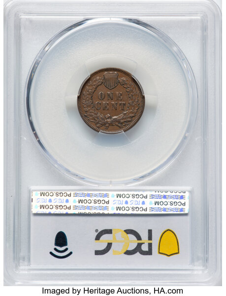 1857 $1 XF45 CAC thumbnail 4