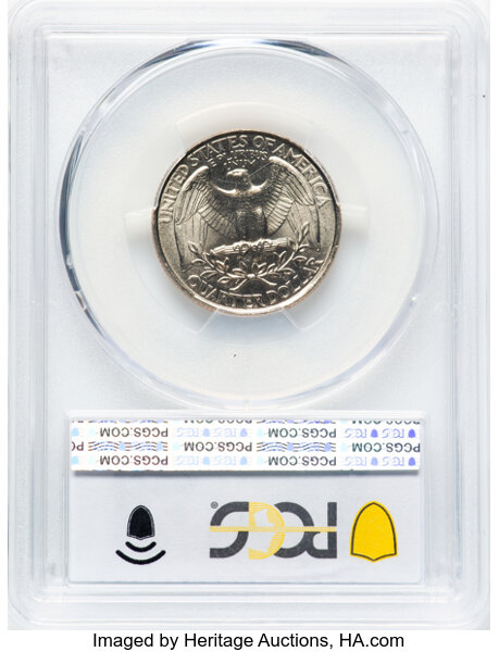 image for: 1996-P 25C MS68 PCGS.  CDN: $200 Whsle. Bid for NGC/PCGS MS68. ...