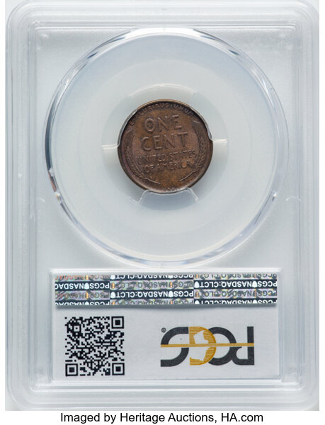 image for: 1909 VDB 1C Doubled Die Obverse, FS-1101, MS63 Brown PCGS. (012). PCGS Population: (29/30). CDN: $130 Whsle. Bid for NGC/PC...