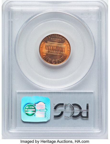 image for: 1995 1C Doubled Die Obverse, FS-101, MS68 Red PCGS. ...