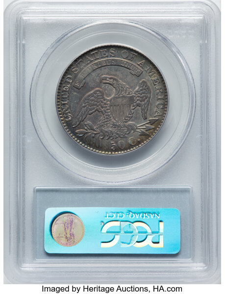 image for: 1831 50C O-108, R.1, XF40 PCGS. Ex: Manhattan Collection. PCGS Population: 4 in 40, 22 finer (11/25). CDN: $160 Whsle. Bid ...