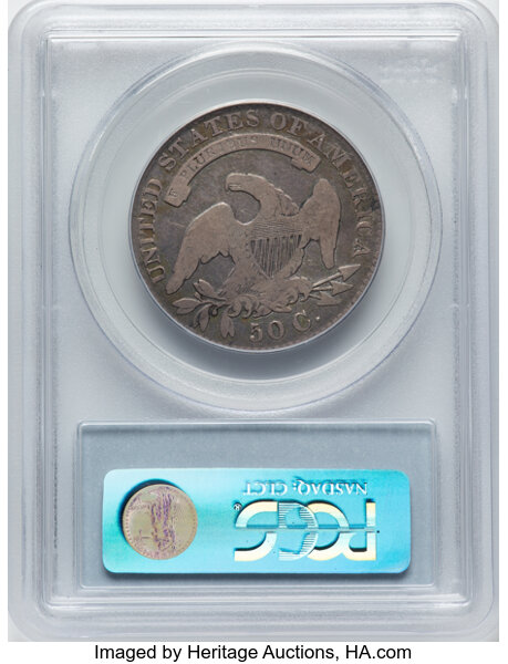 image for: 1830 50C Small 0, O-105, R.4, Fine 12 PCGS. Ex: Manhattan Collection. PCGS Population: 1 in 12, 15 finer (11/25). CDN: $84 ...