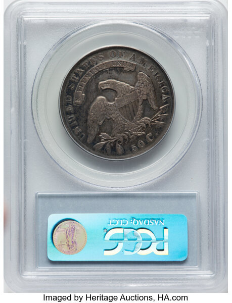 image for: 1836 50C Lettered Edge, O-110, R.1, XF40 PCGS. Ex: Manhattan Collection. PCGS Population: 4 in 40, 24 finer (11/25). CDN: $...