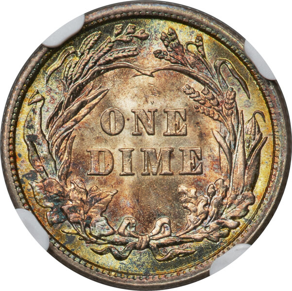 1903 5c PR68 CAC thumbnail 2