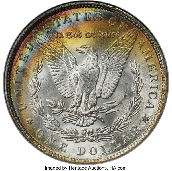 1836 H10c 3/Inverted 3 MS65 thumbnail 2