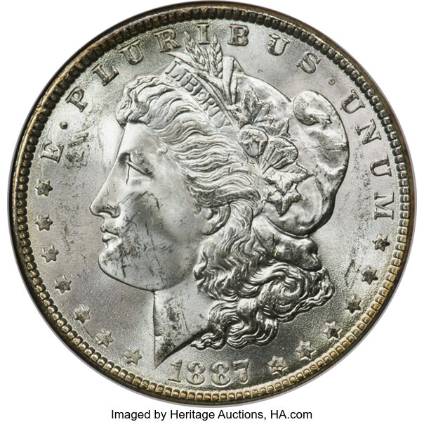 1836 H10c 3/Inverted 3 MS65 thumbnail 3