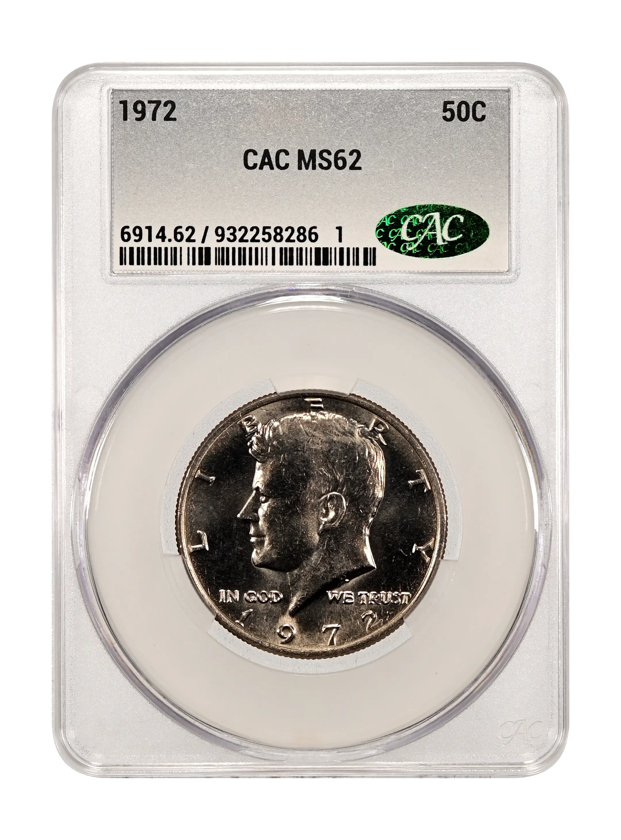 1972 Kennedy Half Values & Prices | Greysheet