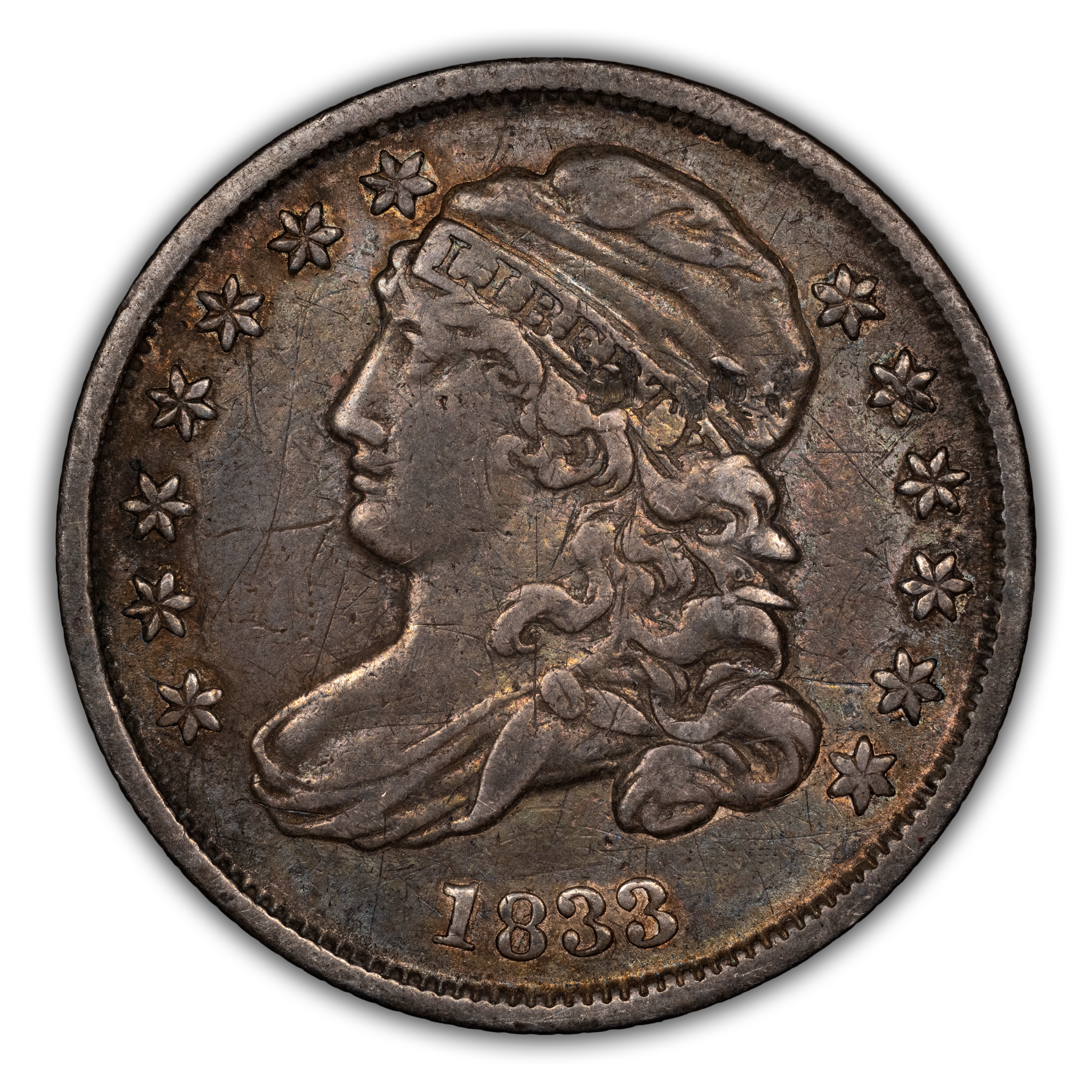 1833 10c MS