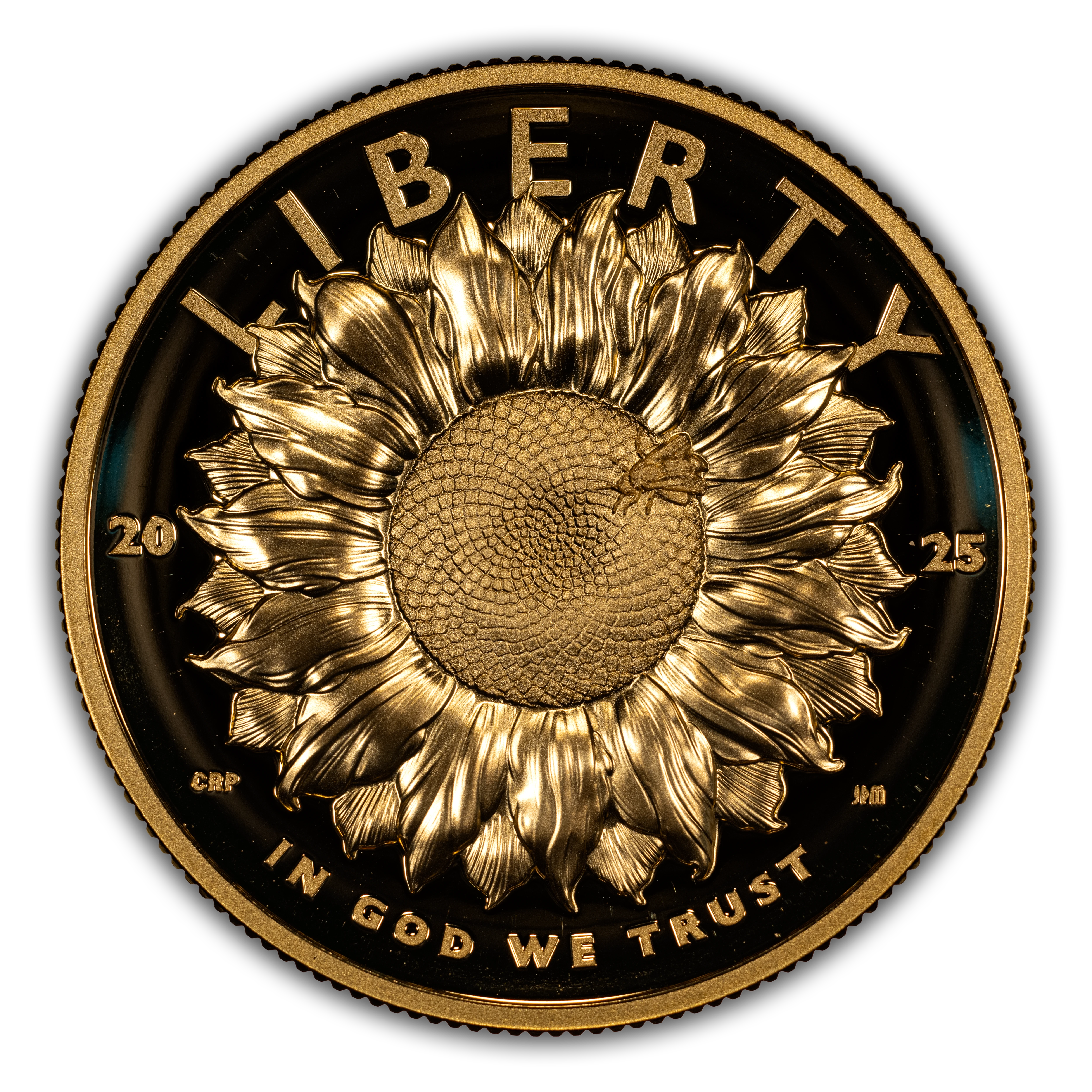 2025-W G$100 American Liberty, Sunflower PR DCAM