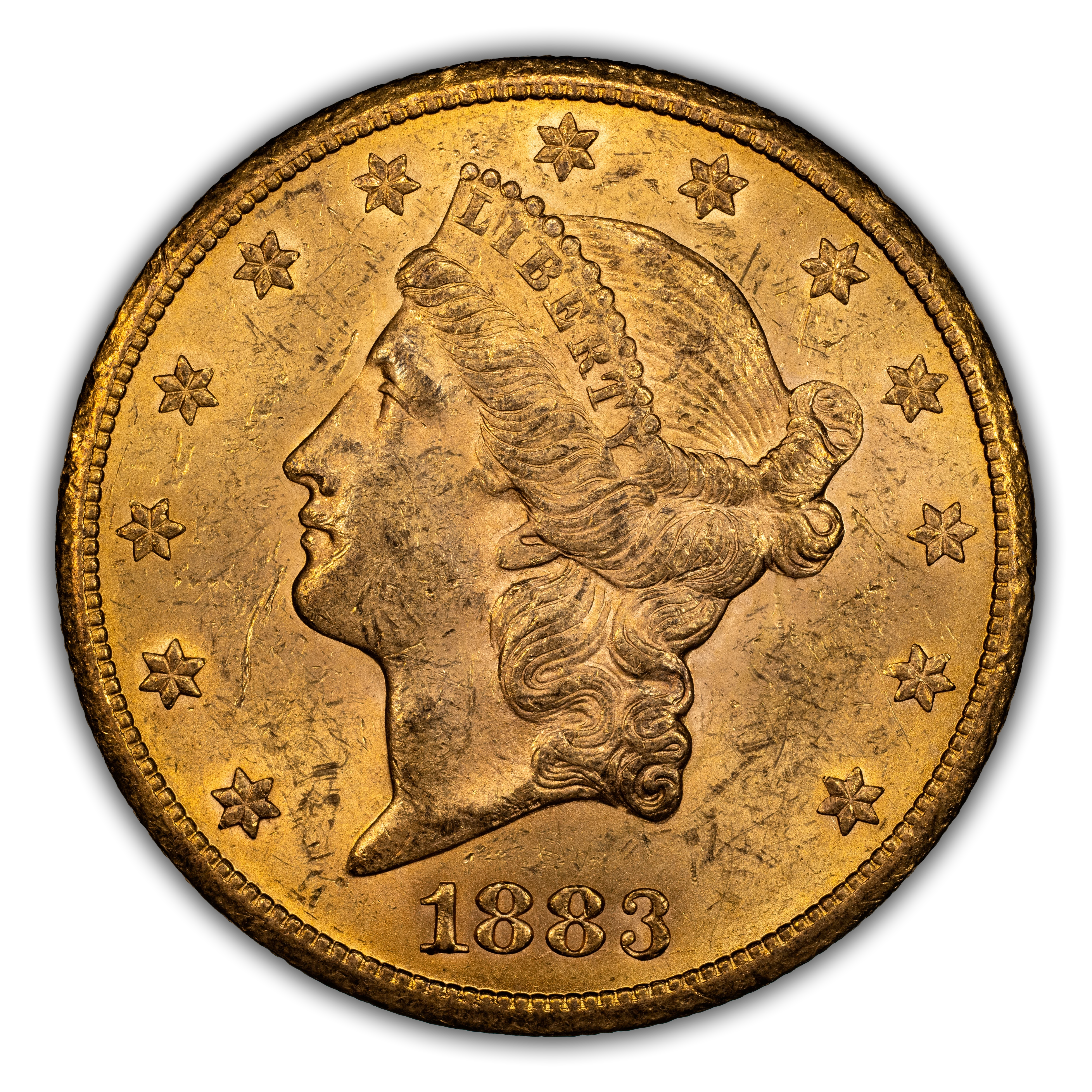 1883 $20 Liberty Gold – Type 3 Values & Prices | Greysheet