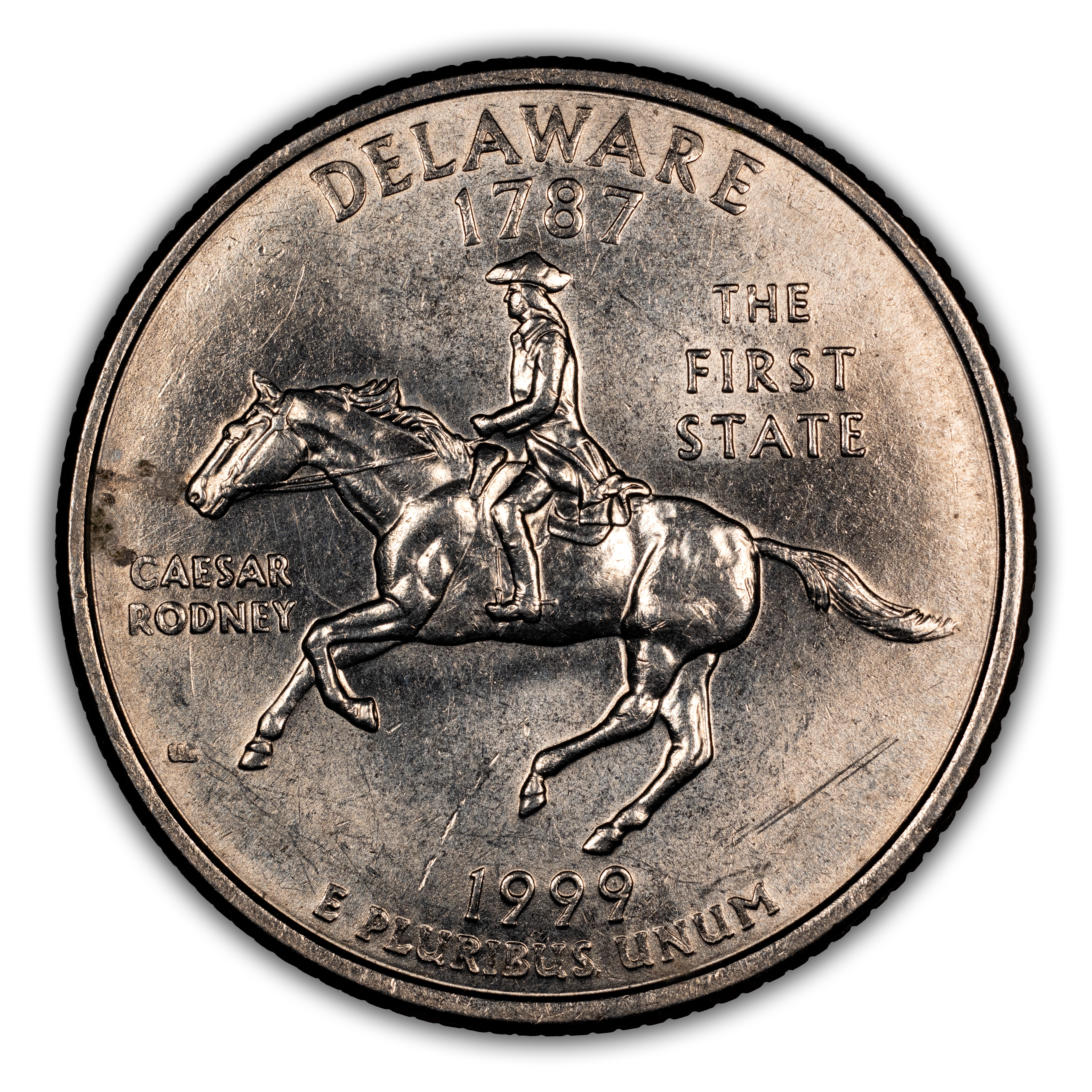 1999-D 25c Delaware MS