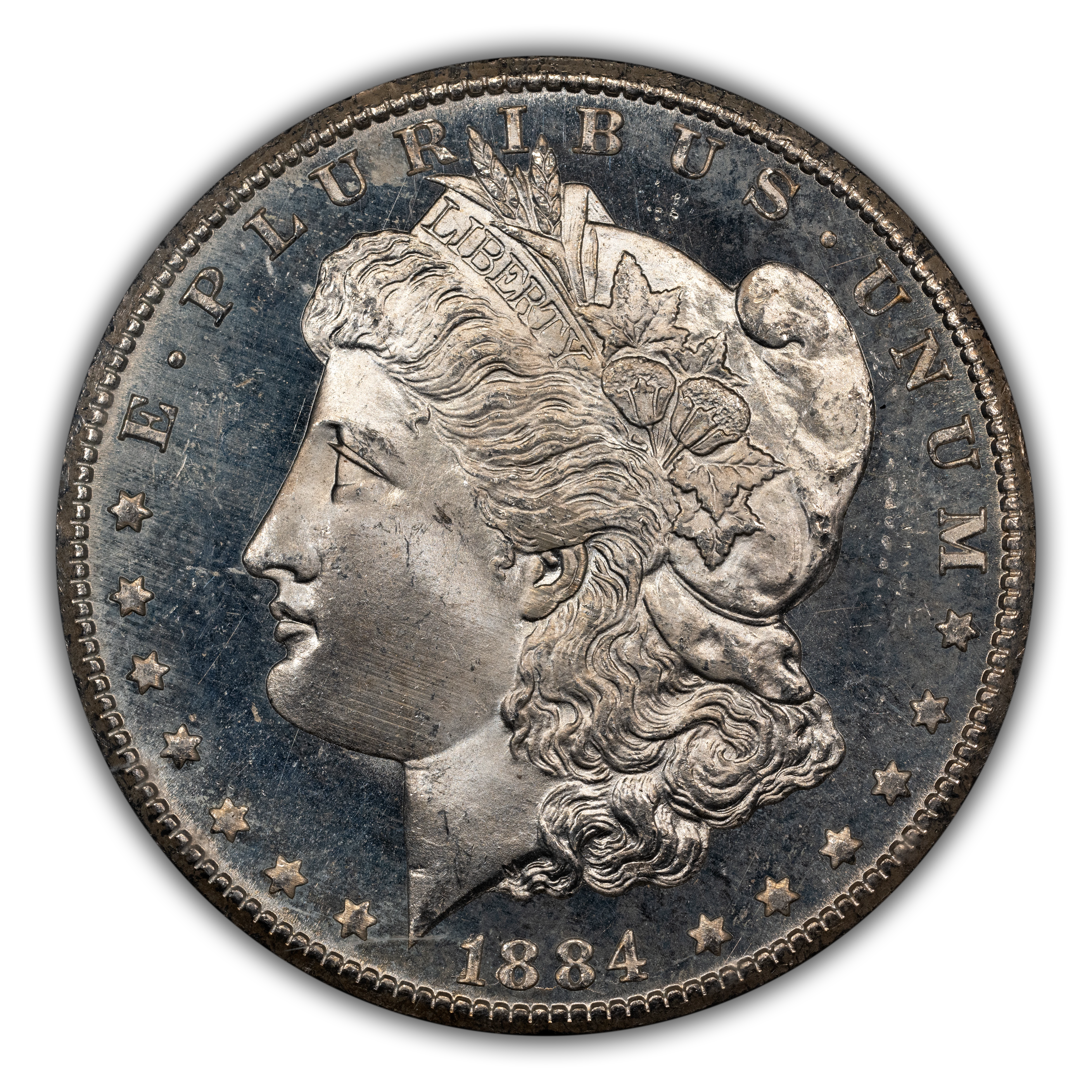 1884-CC $1 GSA Hoard, Hard package MS DMPL