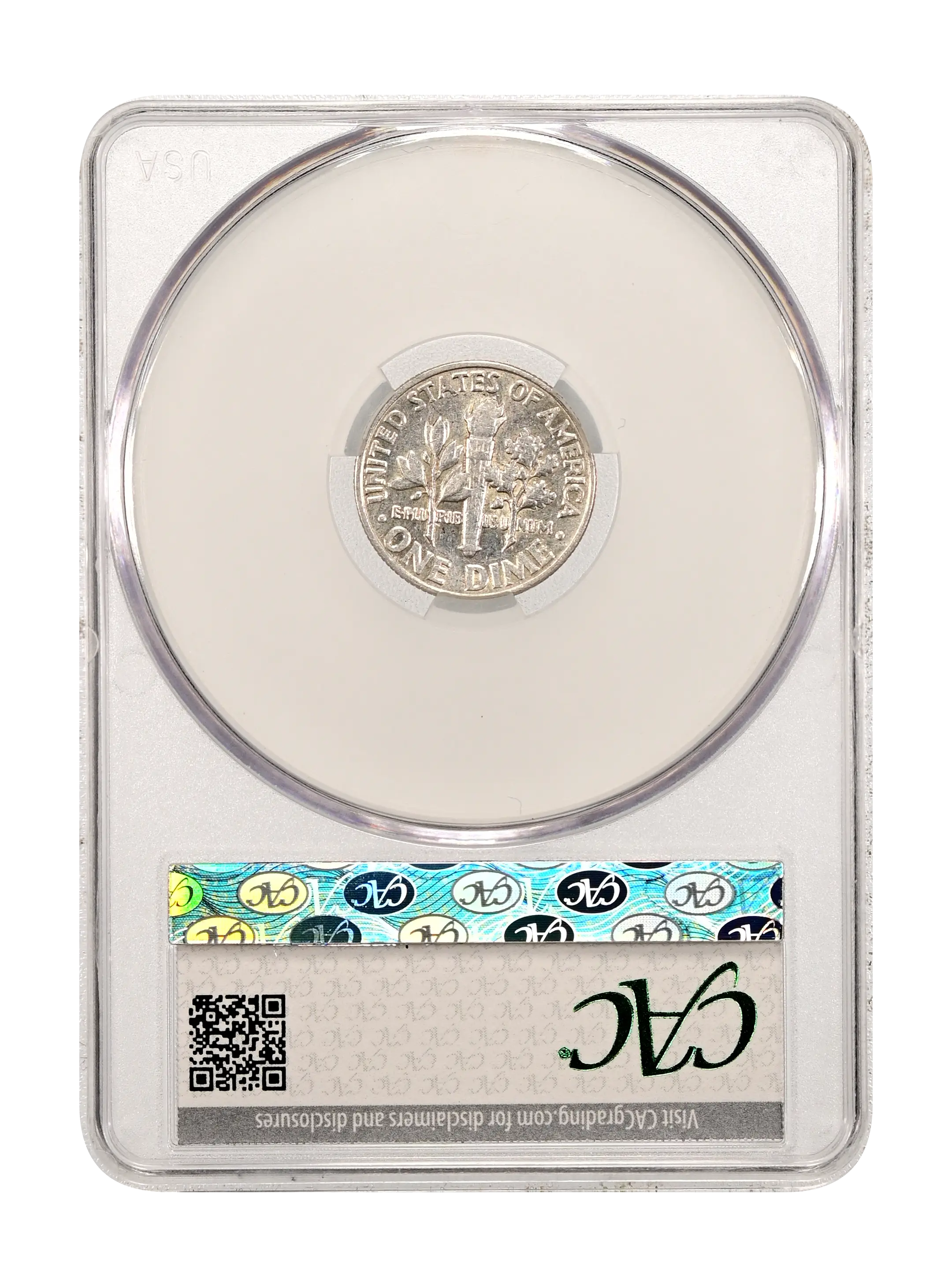 1964 10c Doubled Die Reverse, FS-801 MS