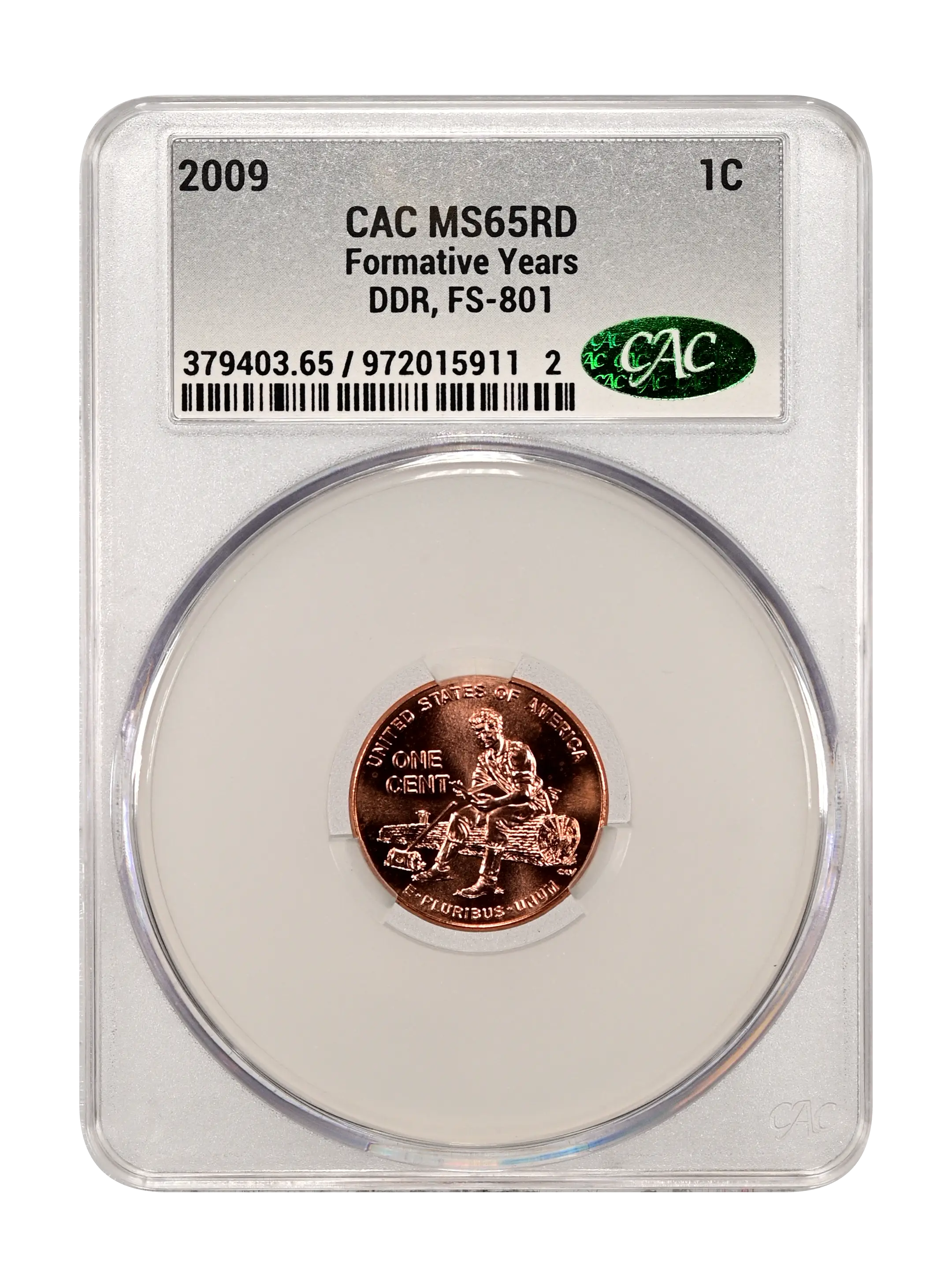 2009 1c Formative Years, DDR, FS-801 MS RD