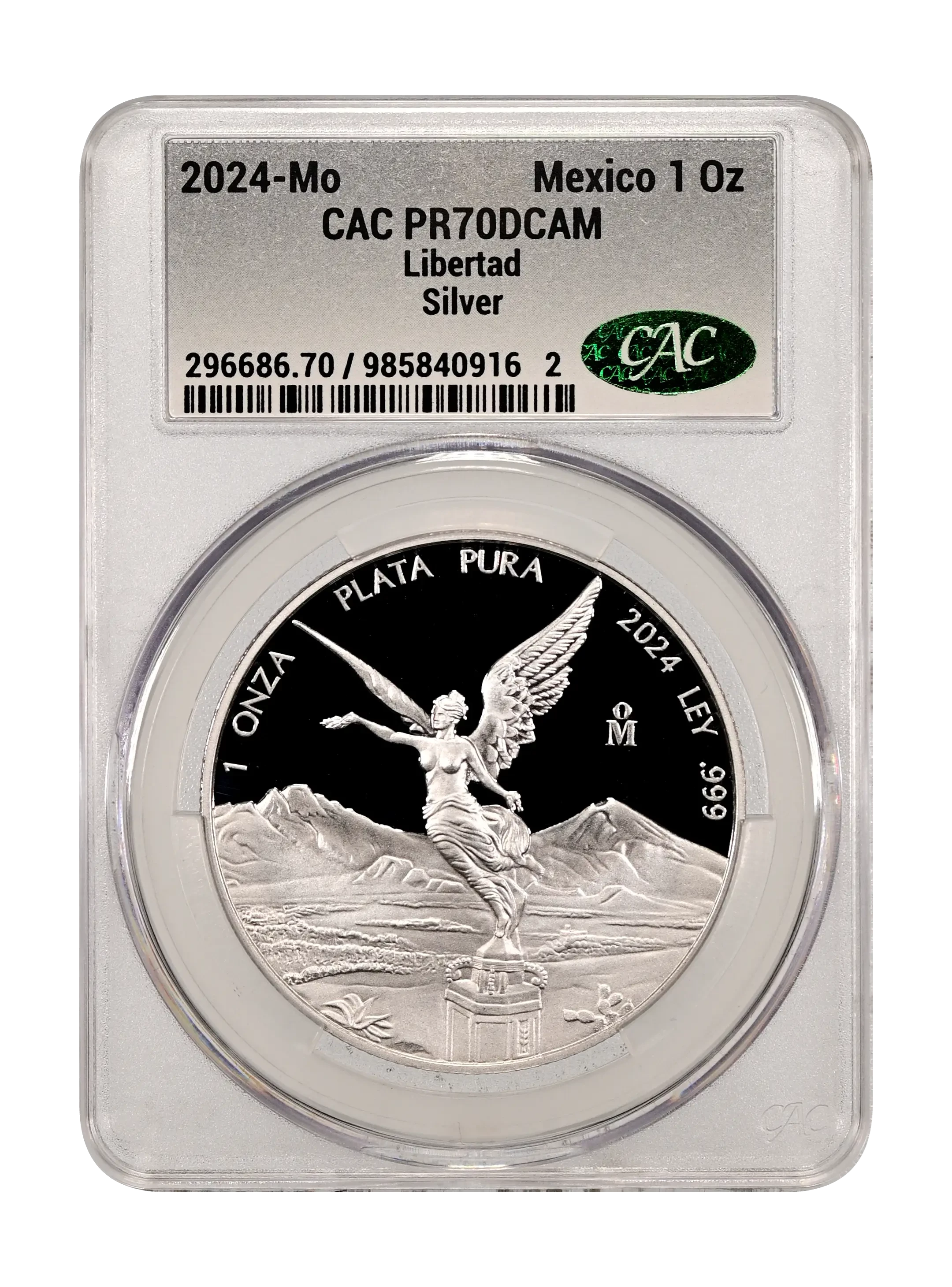 Mexico 1998 Silver 1 Onza Libertad, Proof Coin Values & Prices