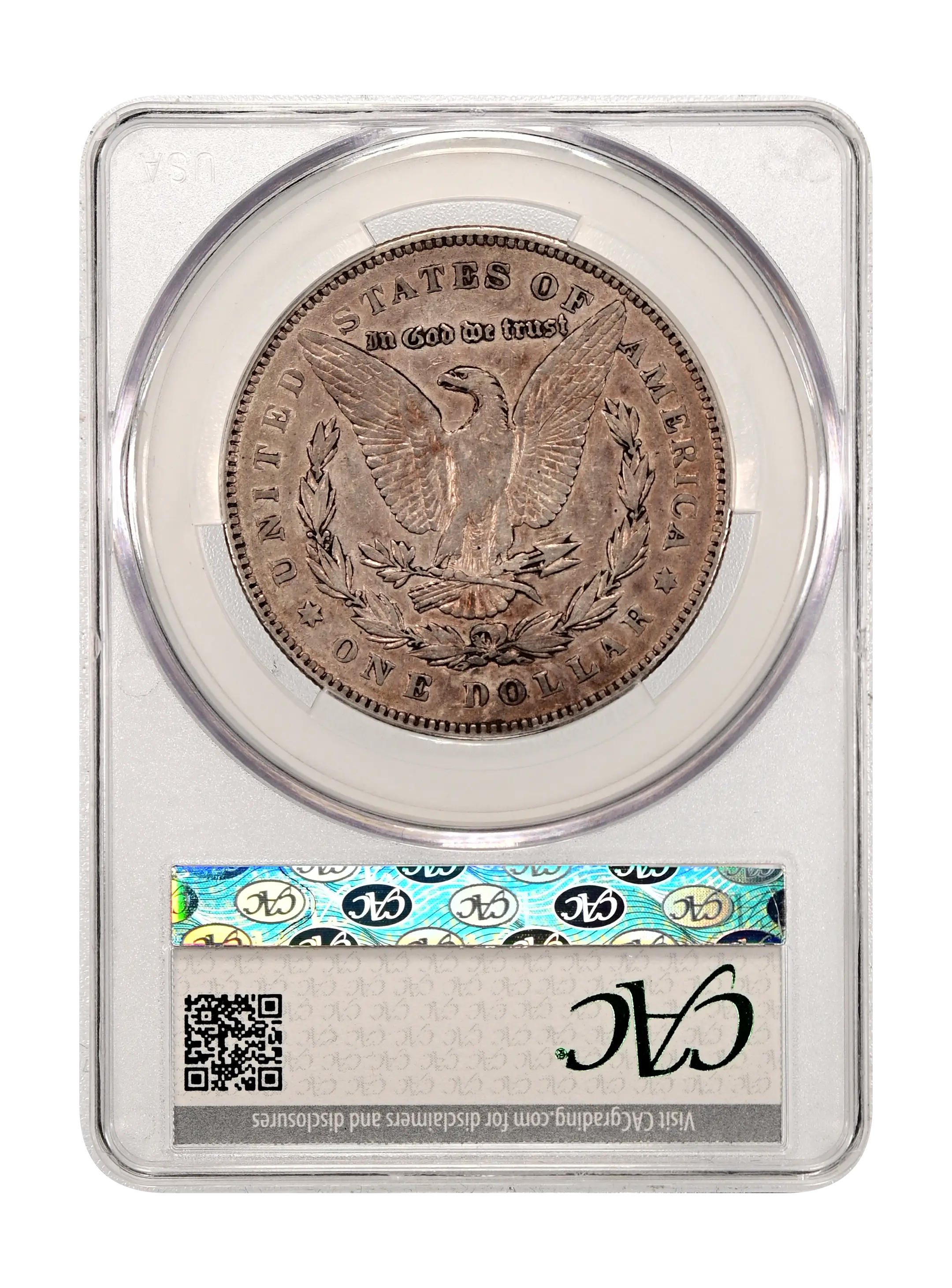 1878 7TF Reverse of 1878, Broken D One Dollar VAM 195 MS Values