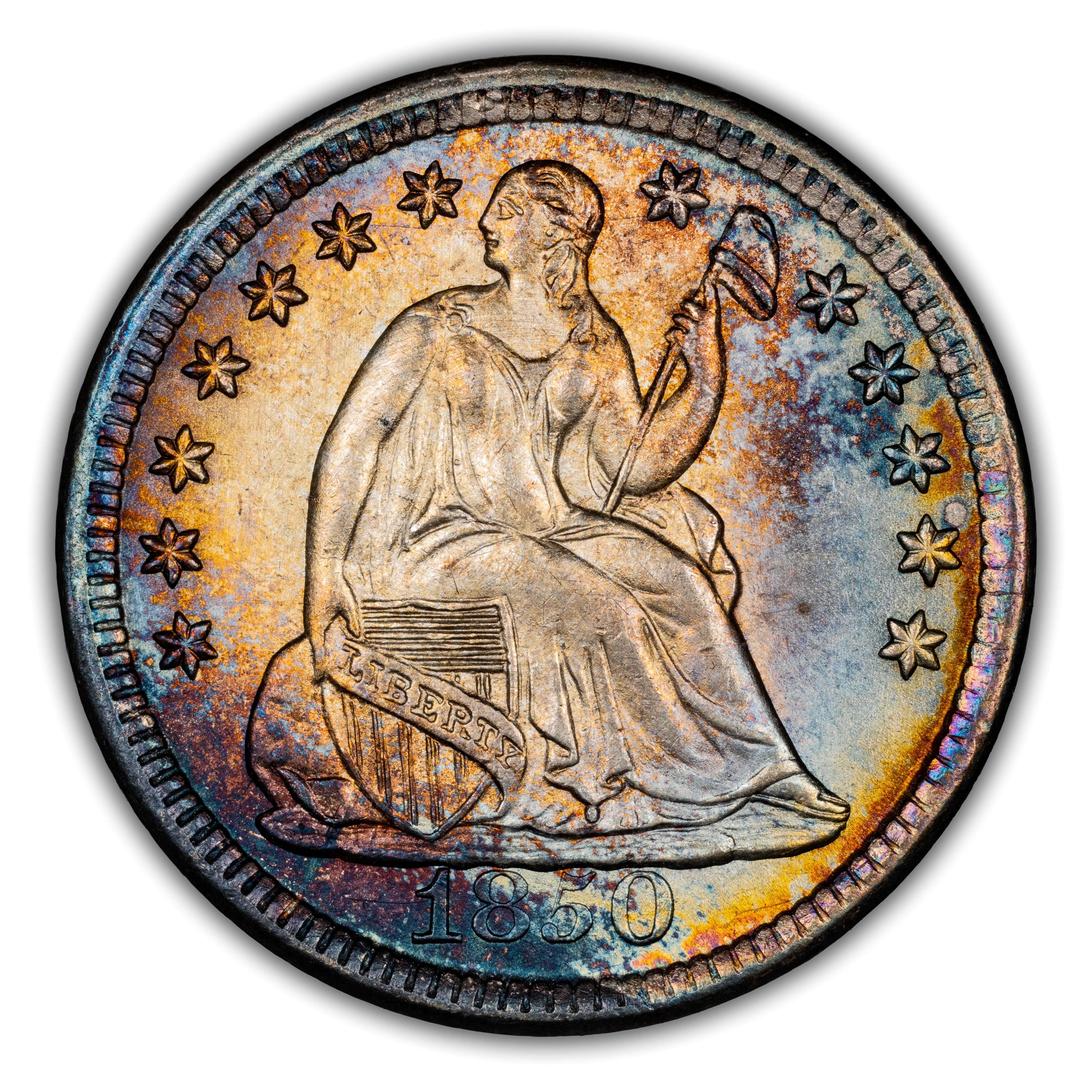 1850 Liberty Seated Half Dime Values & Prices | Greysheet