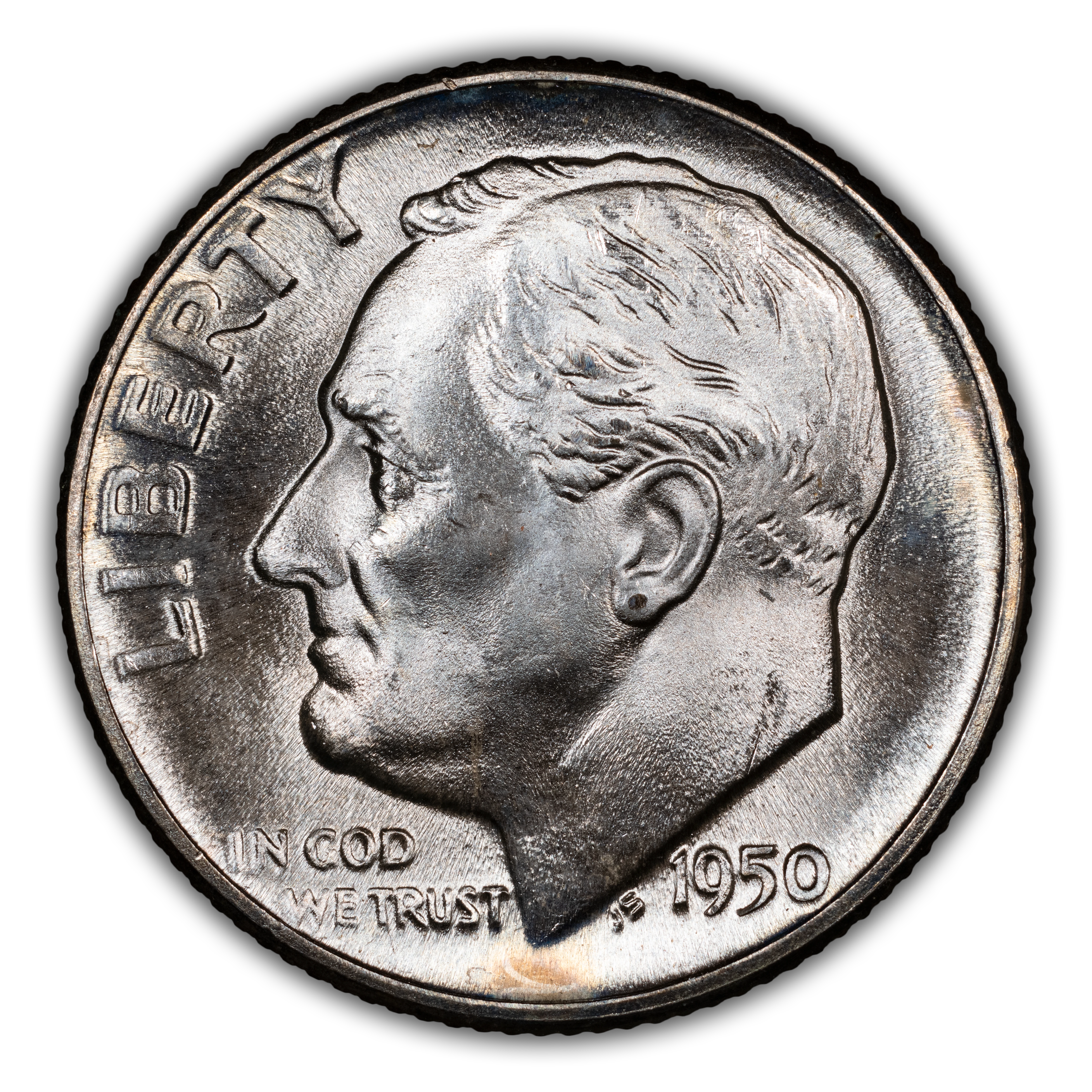 1950-D 10c MS