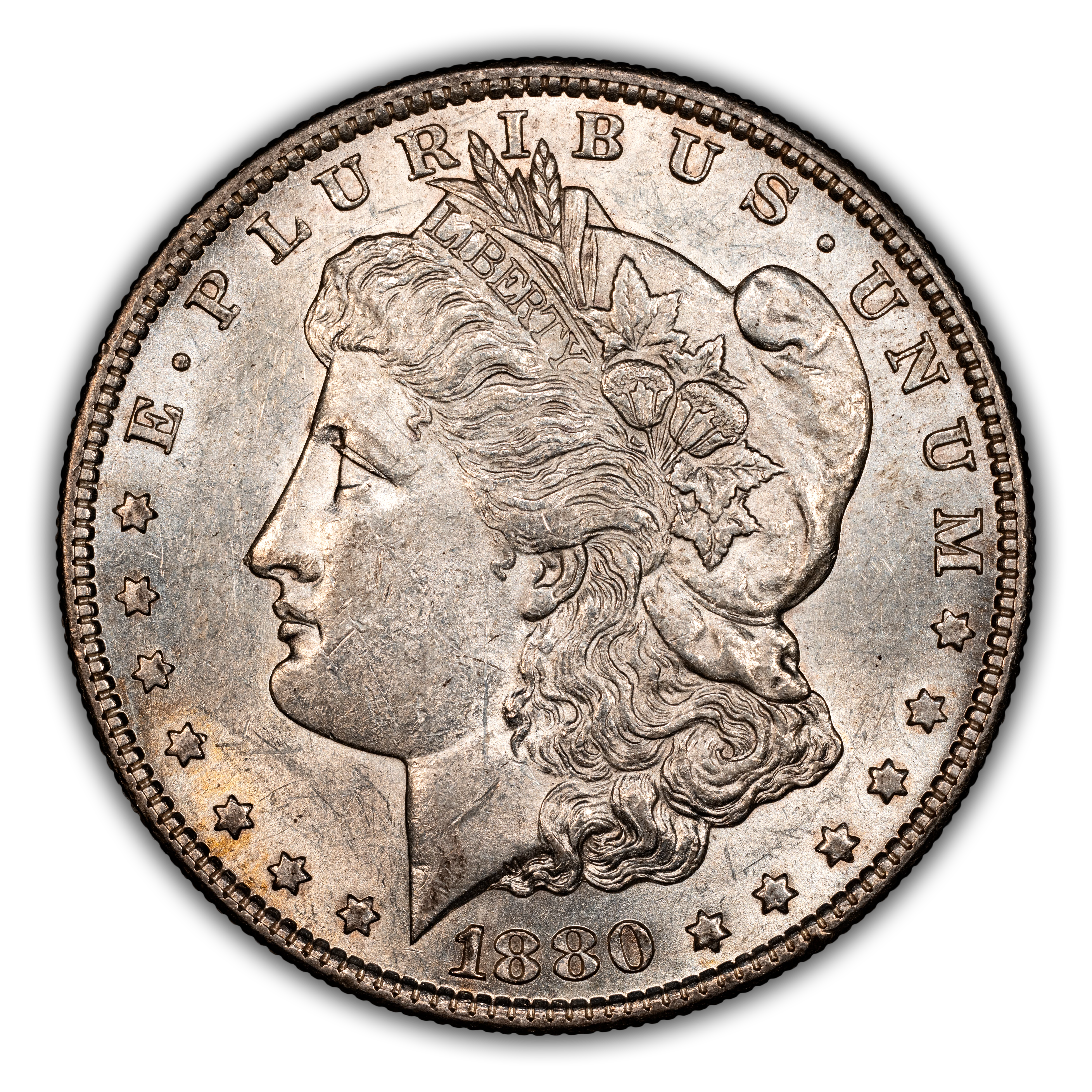 1880/9-S $1 Overdate MS