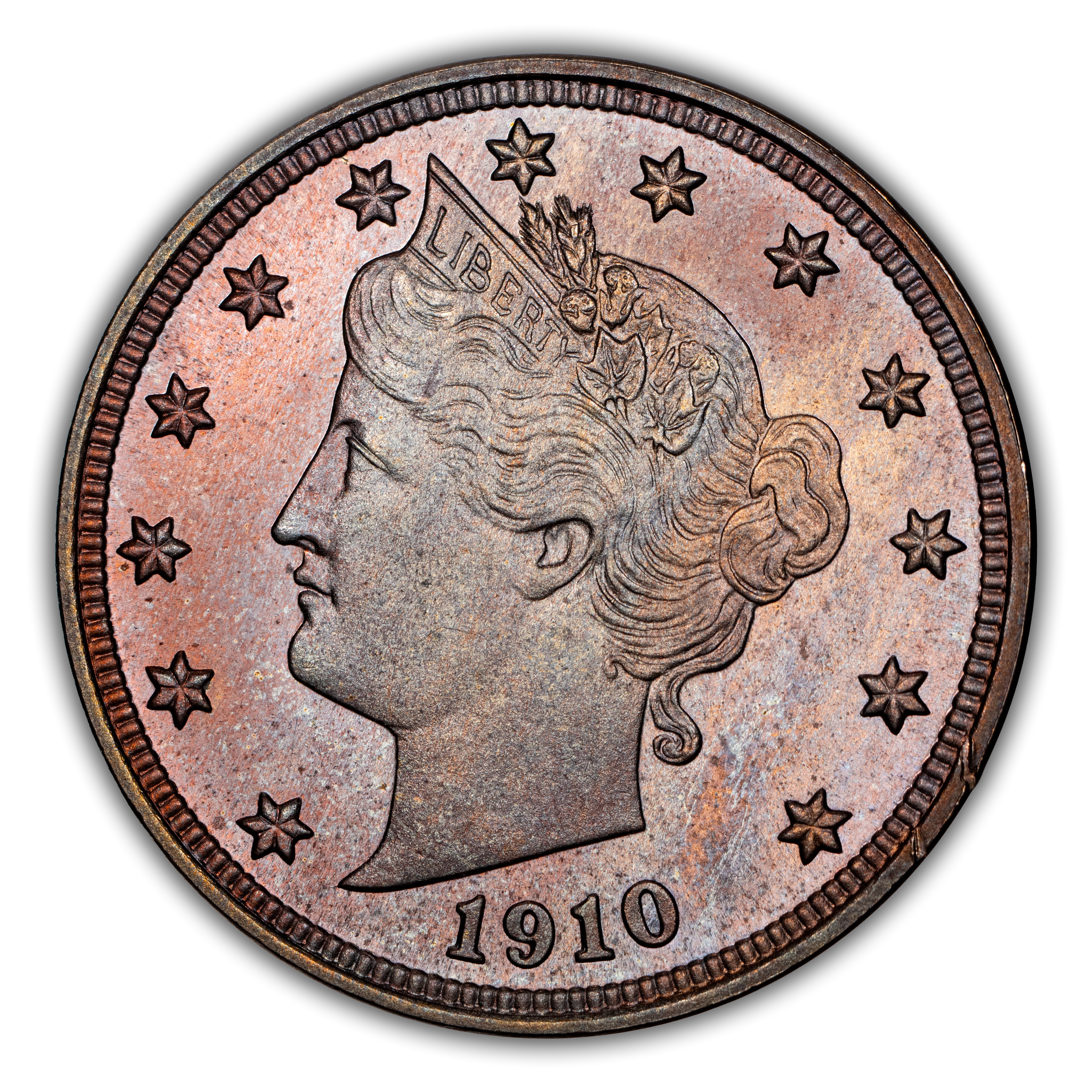 1910 V Nickel, Proof Values & Prices | Greysheet