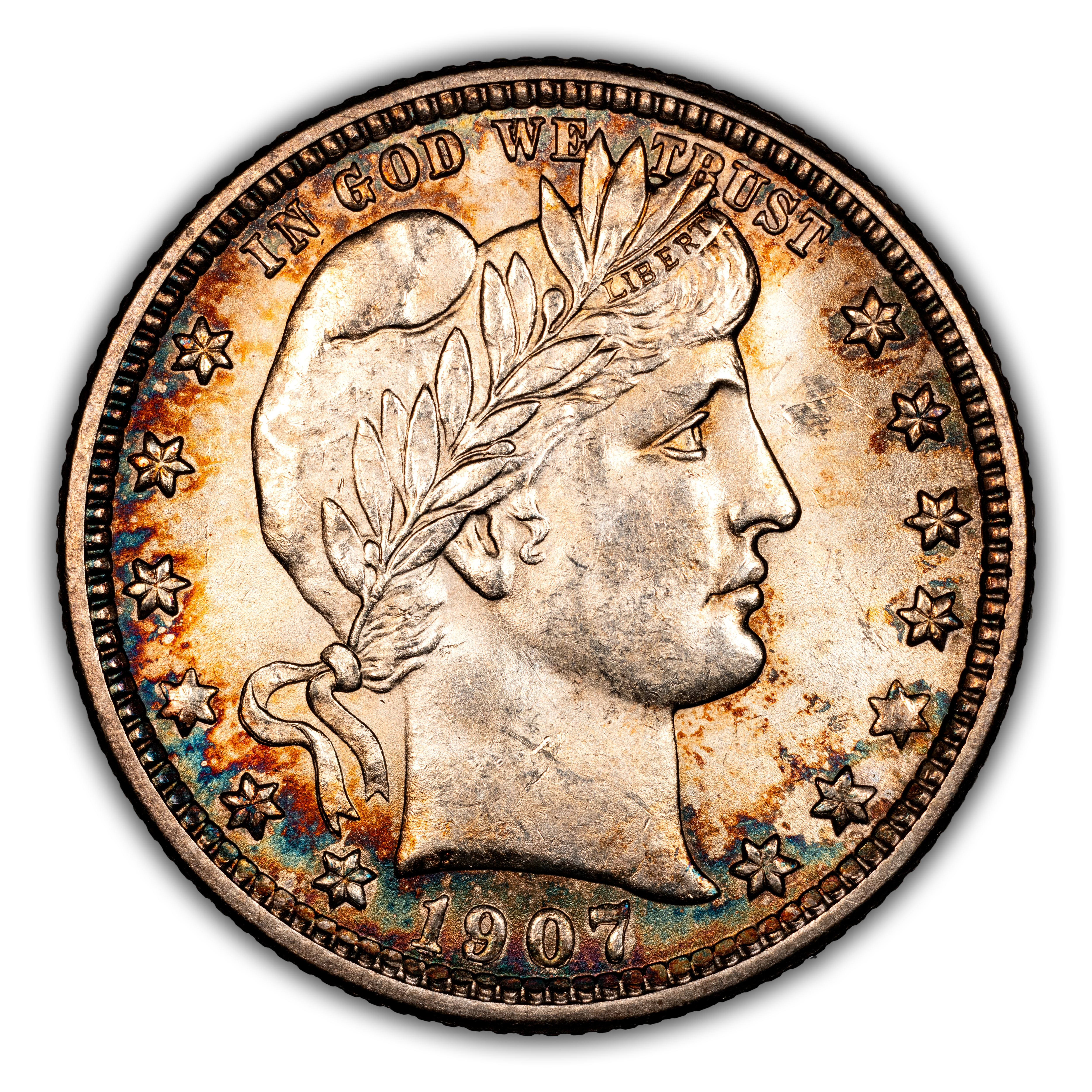 1907-D 25c DDO & RPD, FS-301 MS