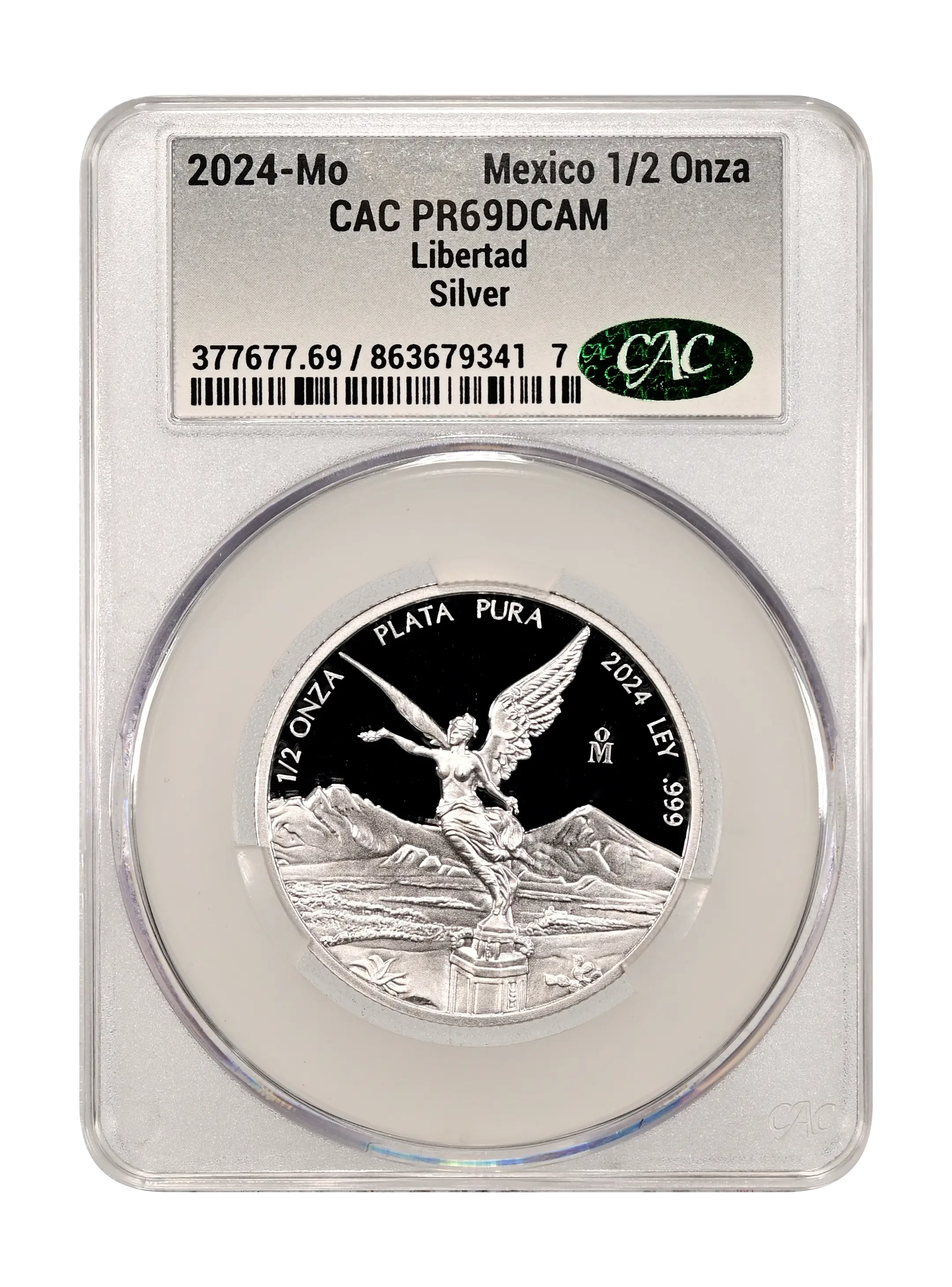 Mexico 1998 Silver 1/2 Onza Libertad, Proof Coin Values & Prices