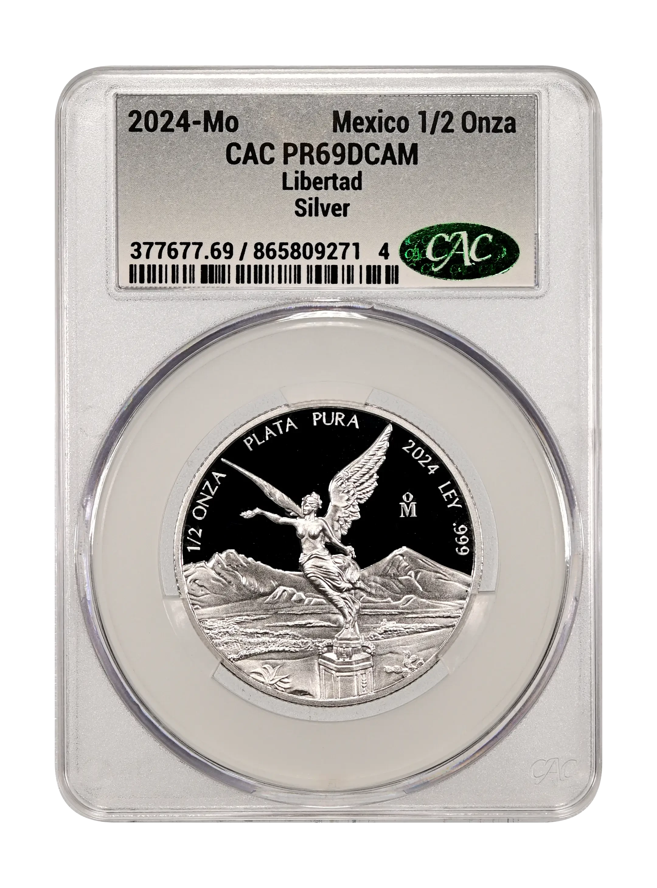 Mexico 1998 Silver 1/2 Onza Libertad, Proof Coin Values & Prices
