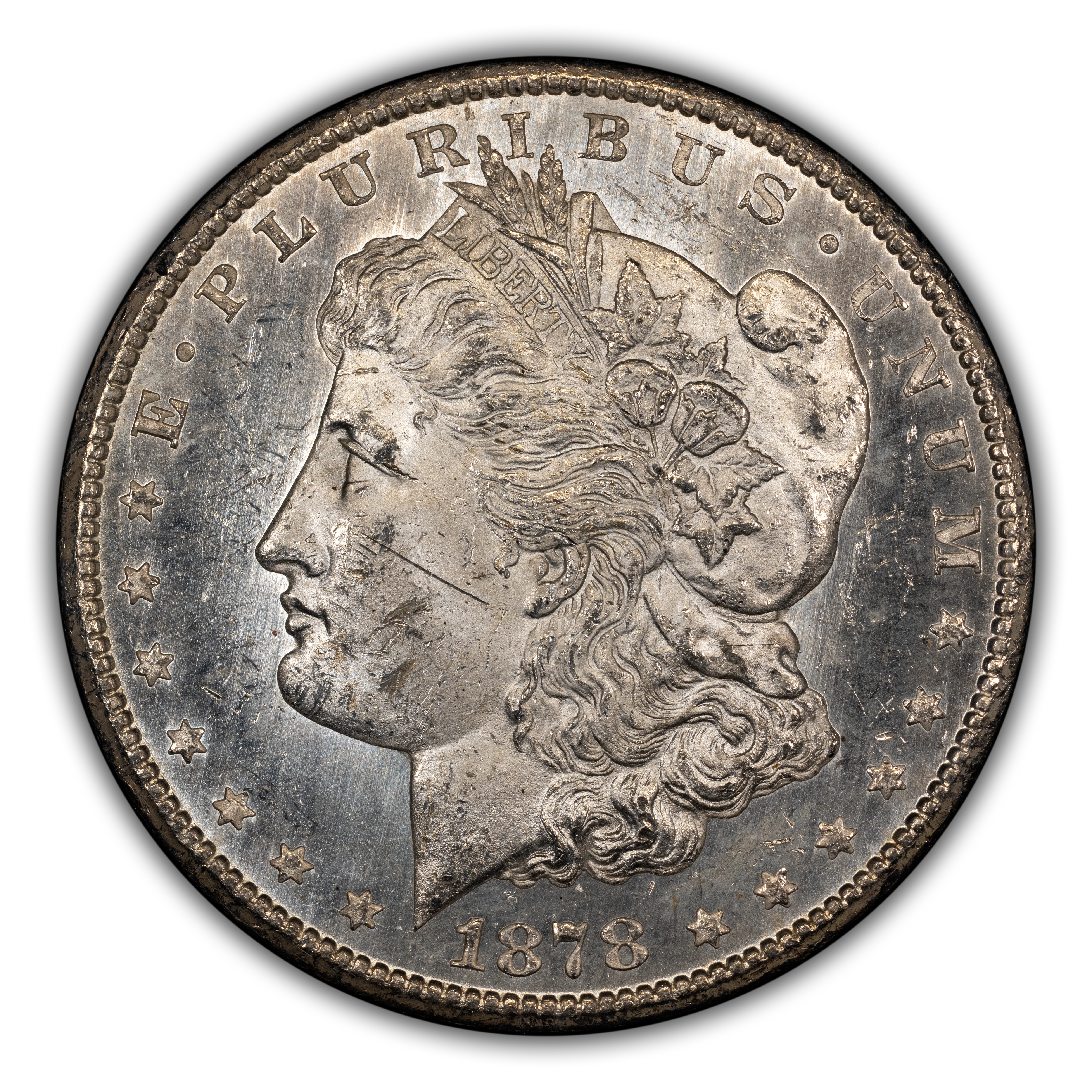 1878-CC $1 GSA Hoard, Hard package MS PL