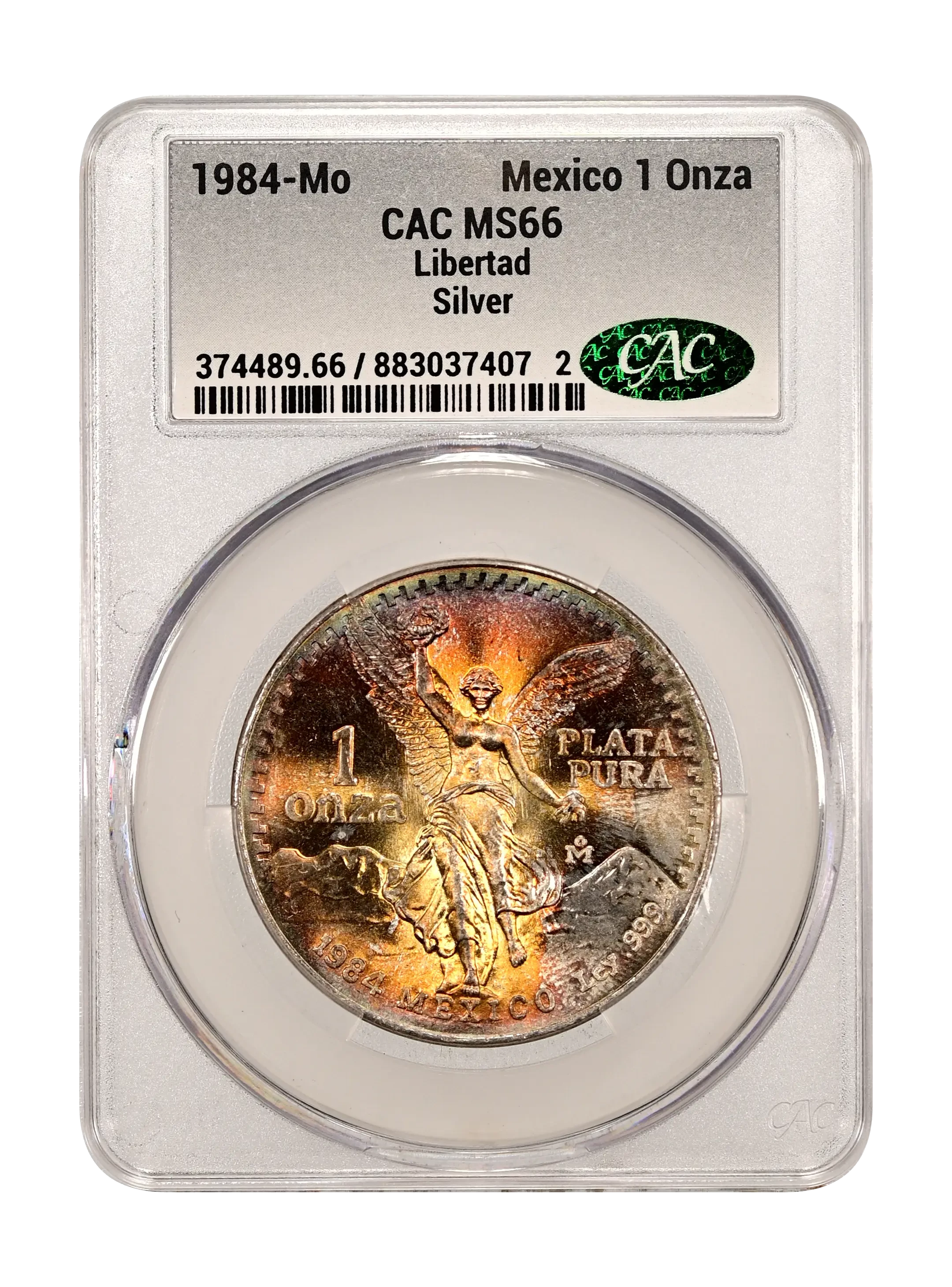 Mexico 1984 Silver 1 Onza Libertad Coin Values & Prices | Greysheet