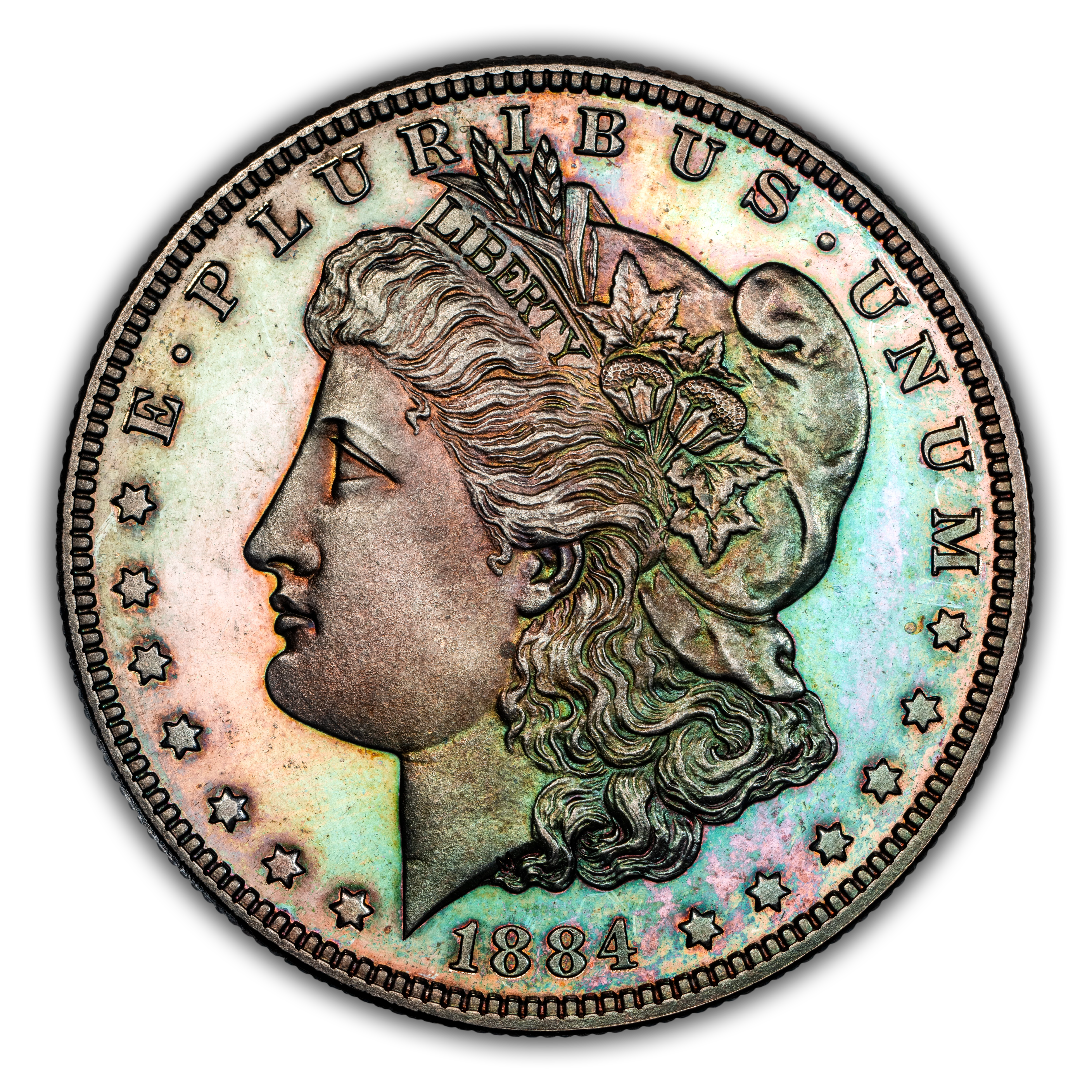 1884 $1 PR