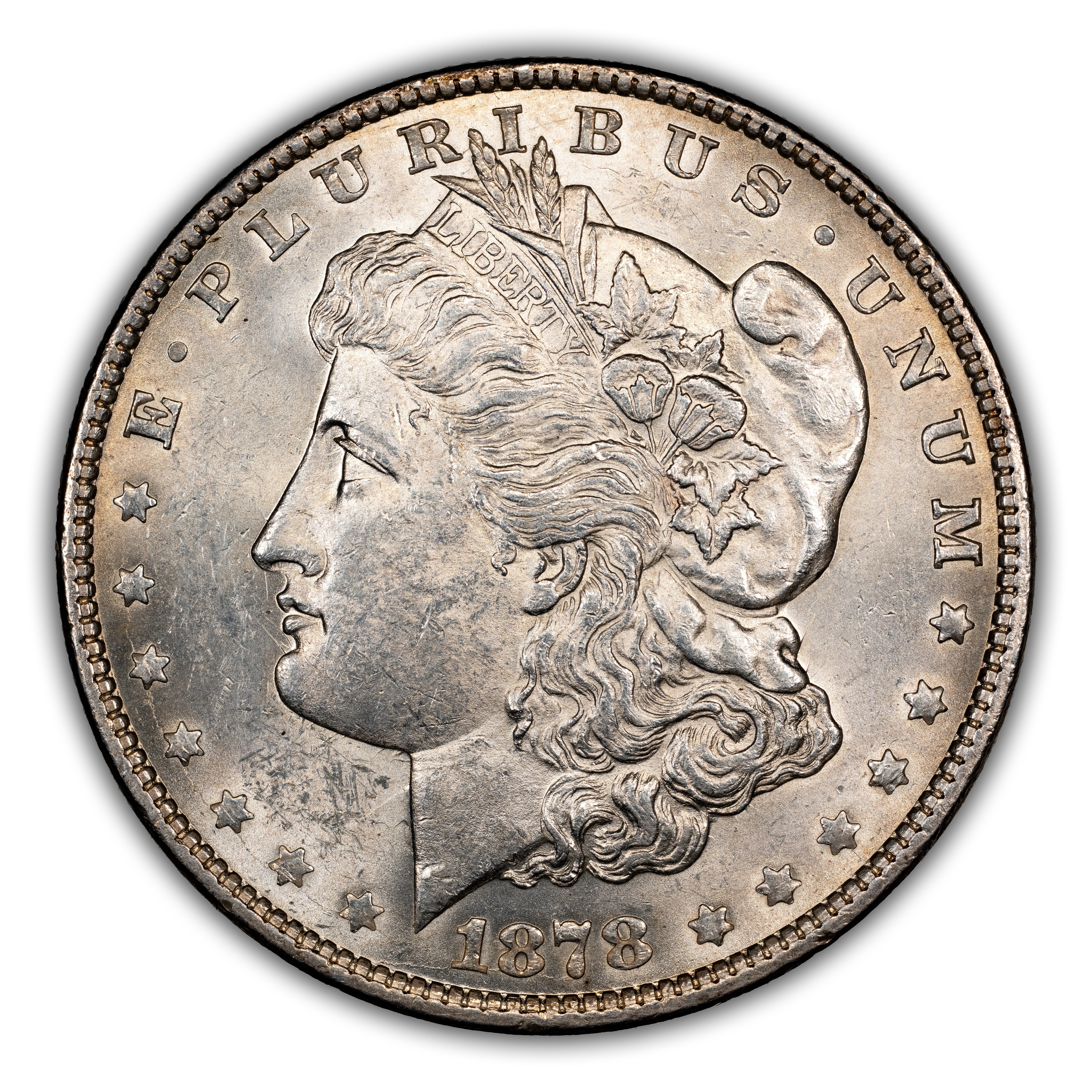 1878 7/8TF $1 Weak, 7/4, VAM-41C MS