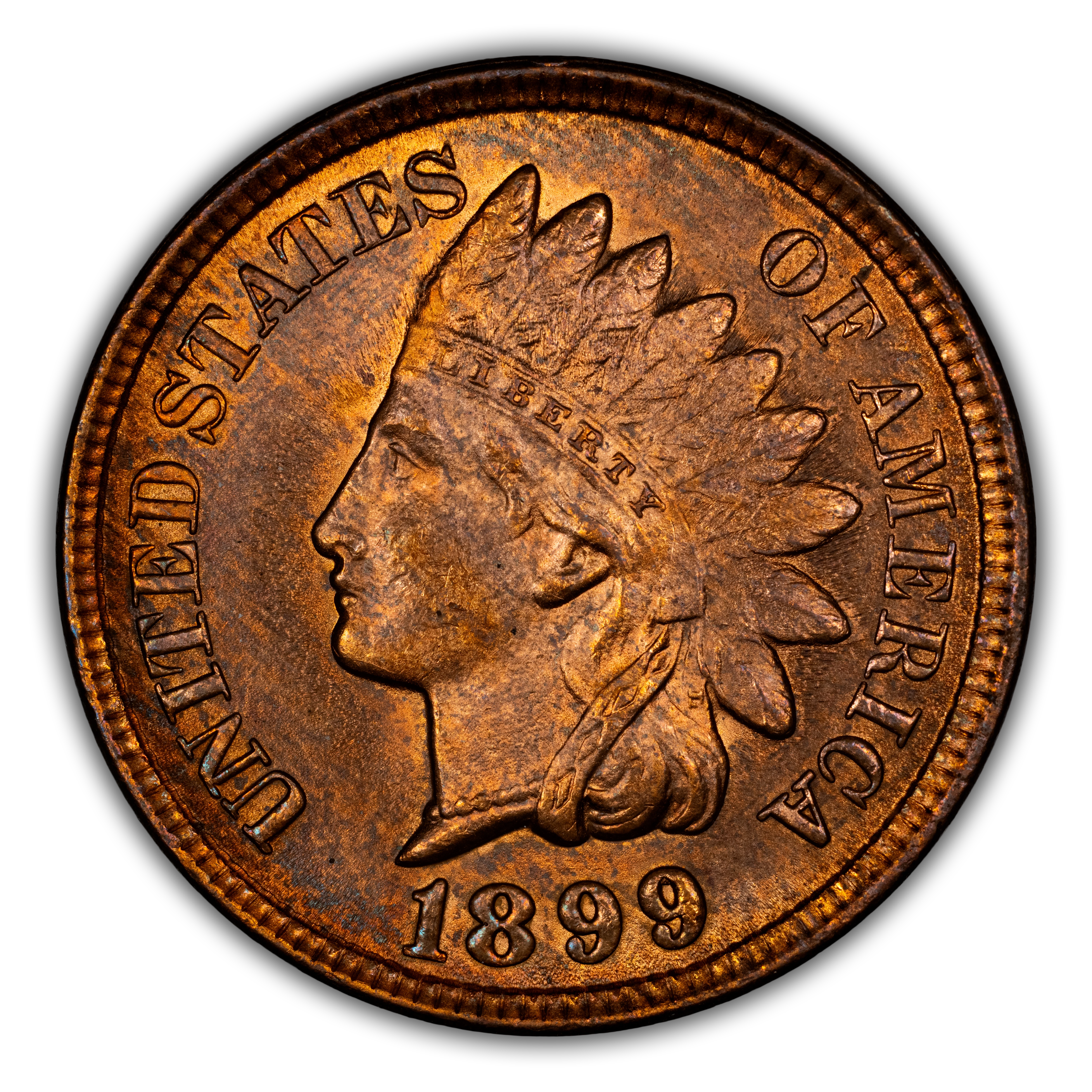 1899 1c Repunched Date, FS-302, S-13 MS RD