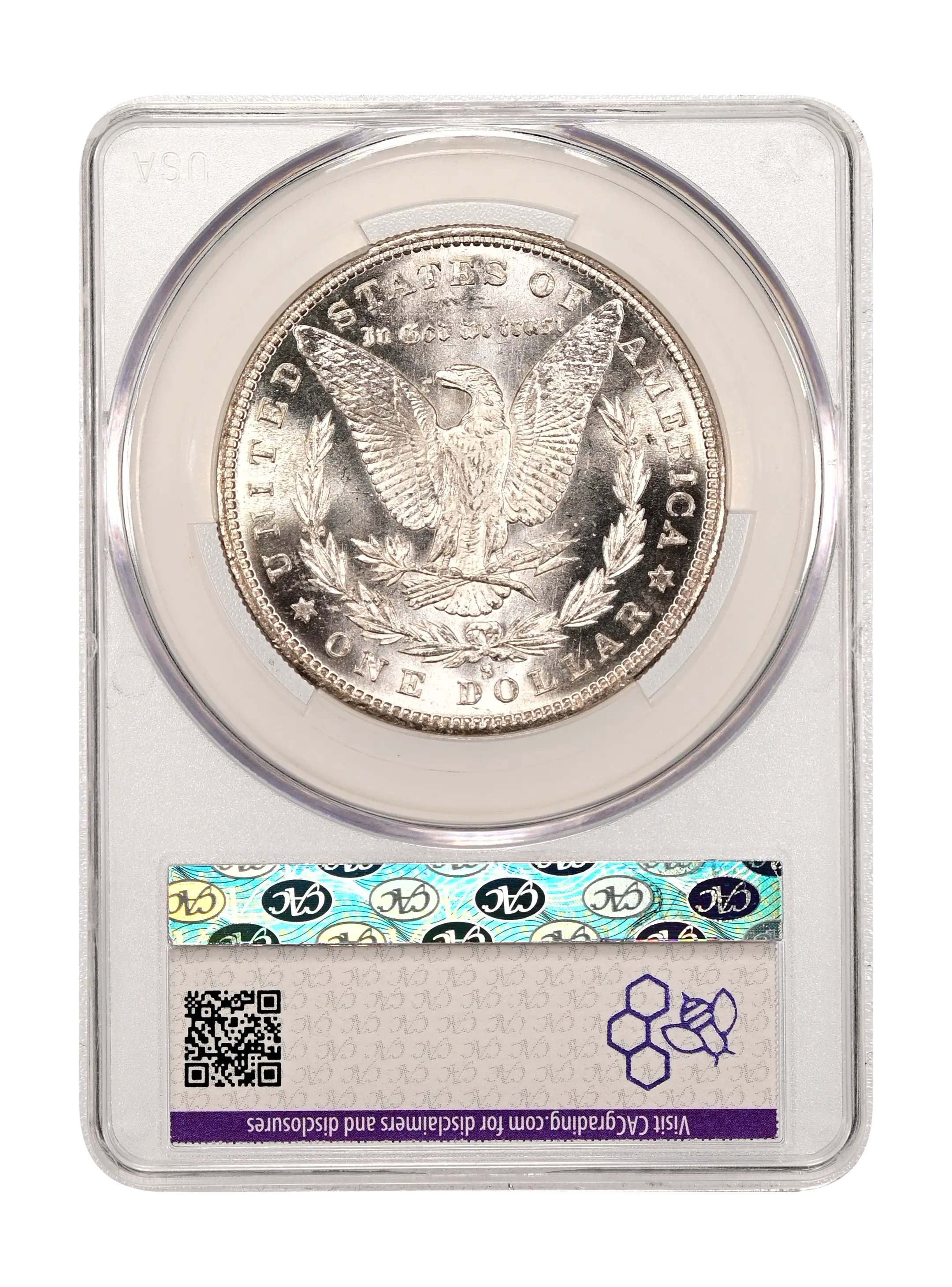 1880-S $1  8/7 VG8 CAC thumbnail 23