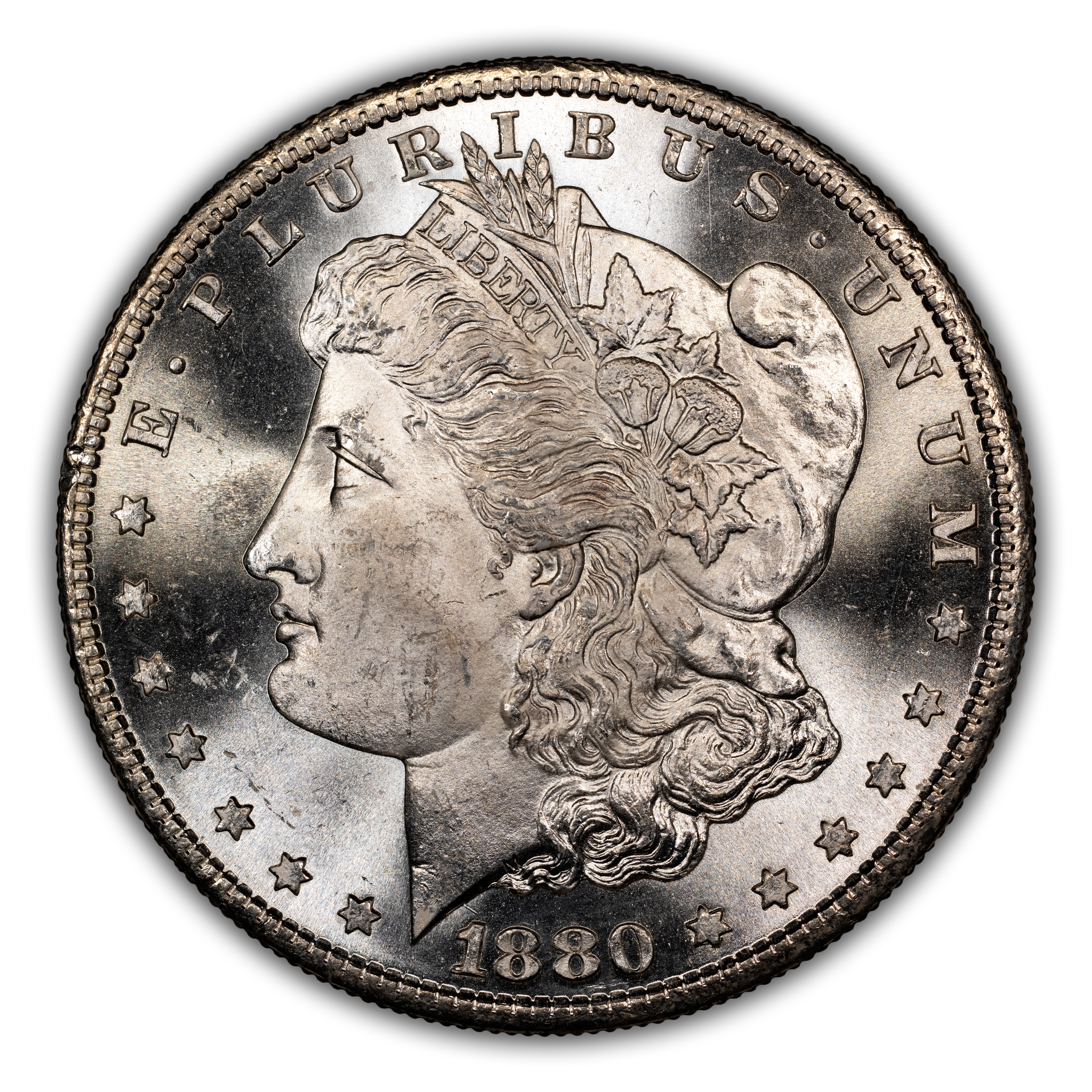 1880-S $1  8/7 MS thumbnail 4